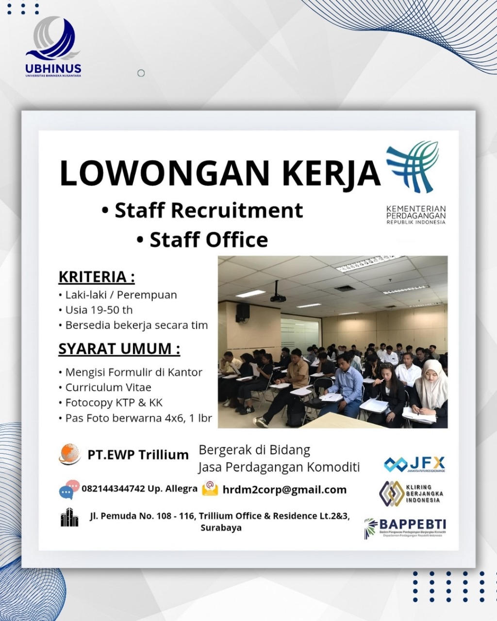 KEMENTERIAN PERDAGANGAN RI