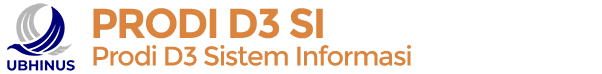 Prodi D3 Sistem Informasi Logo